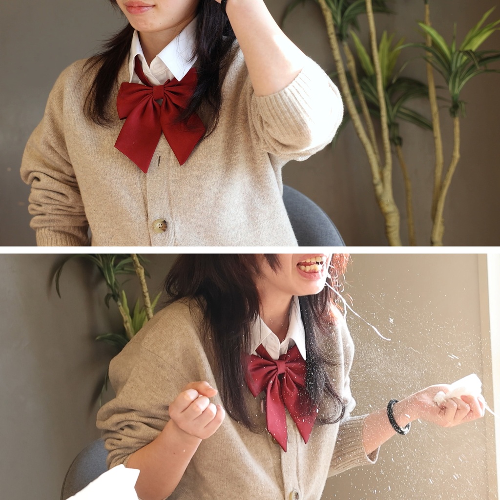 かごめさんの飛沫くしゃみ　Kagome's spray sneezing