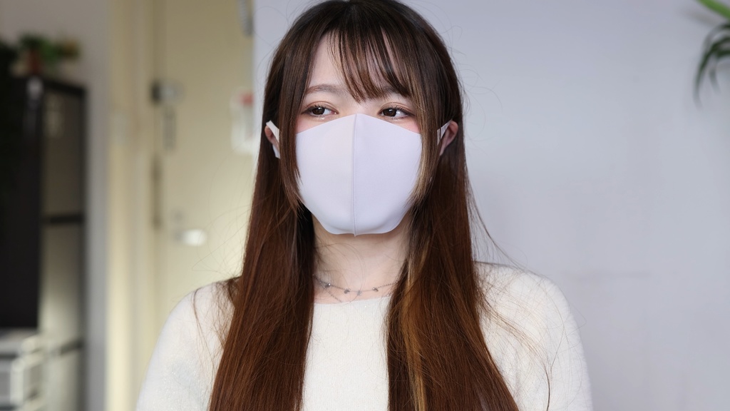 あまねさん、さなつんさんのマスクくしゃみ Amane and Sanatsun's masked sneeze