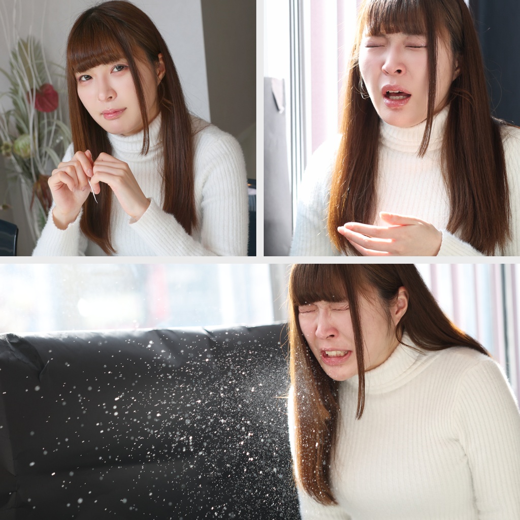 みどりさんの飛沫くしゃみ Midori - Mist Floating in the Light Sneeze