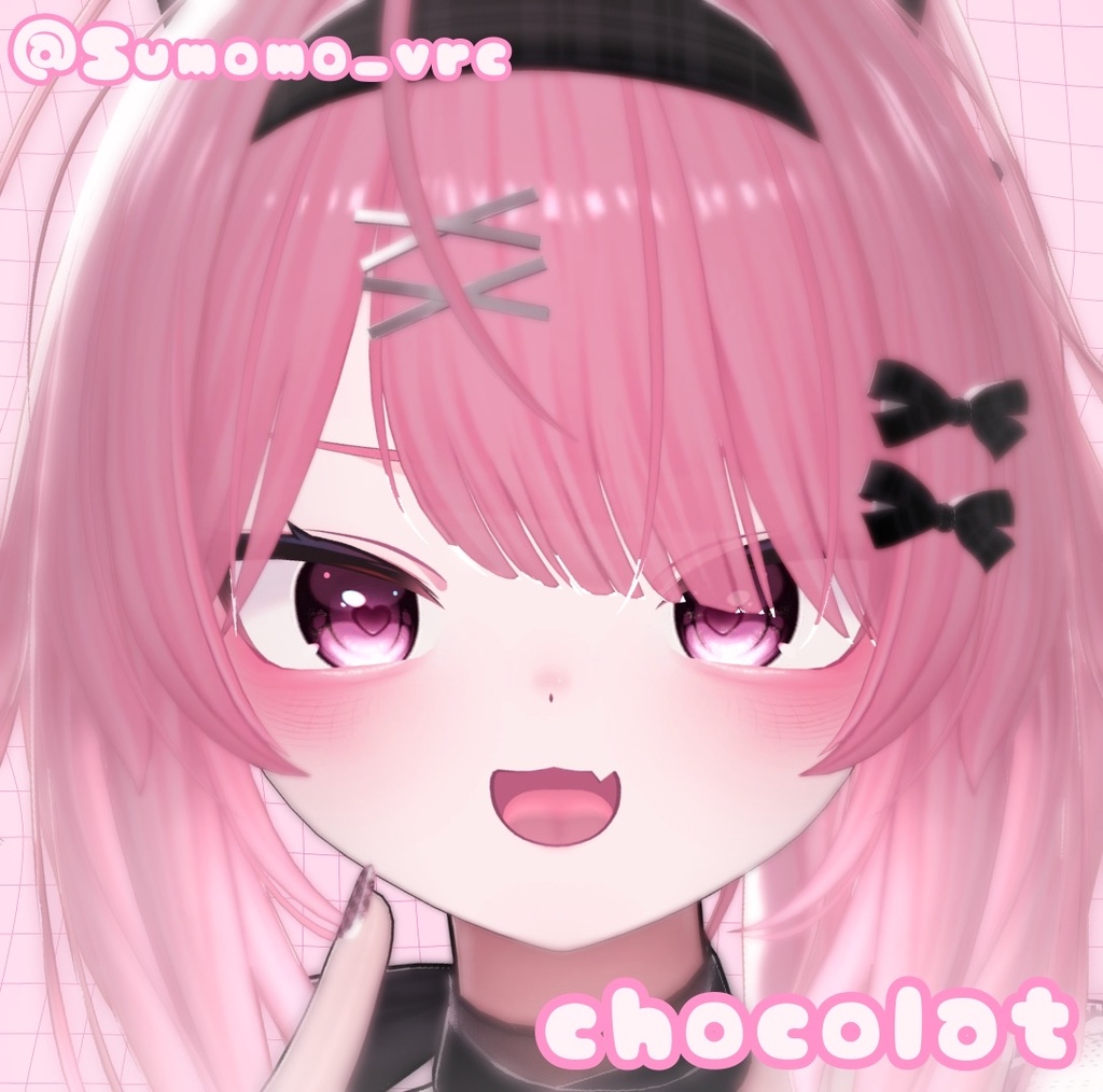 【6アバター対応!】うるちゅるぴんくめいく🐇