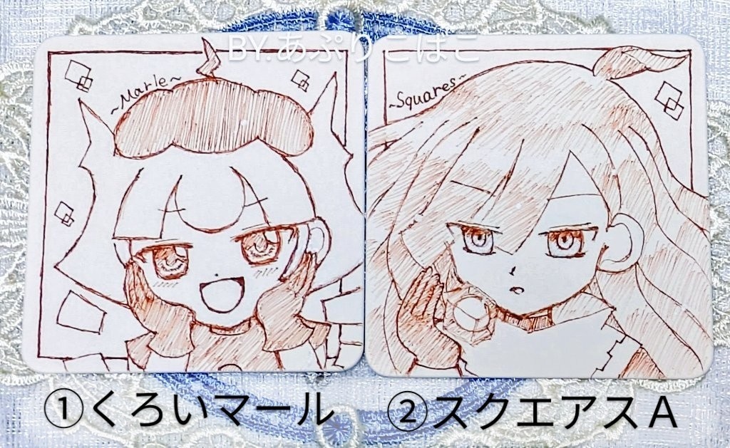 ドローイングコースター原画
