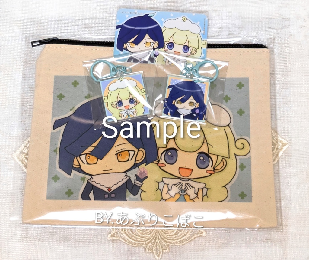 ★アクキーとポーチのグッズセット★