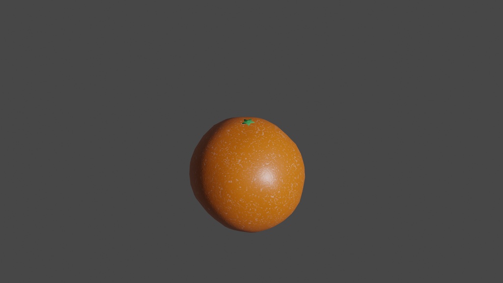 【無料&支援版】みかん【Blender2.9】