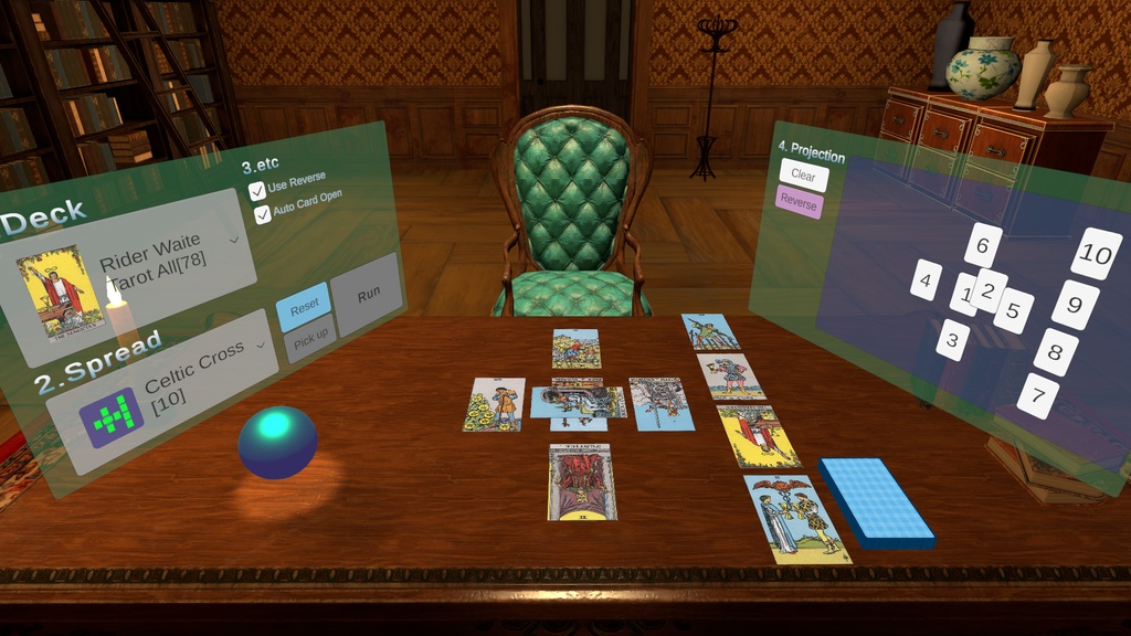 汎用型高性能カード占いシステム「T-cups」