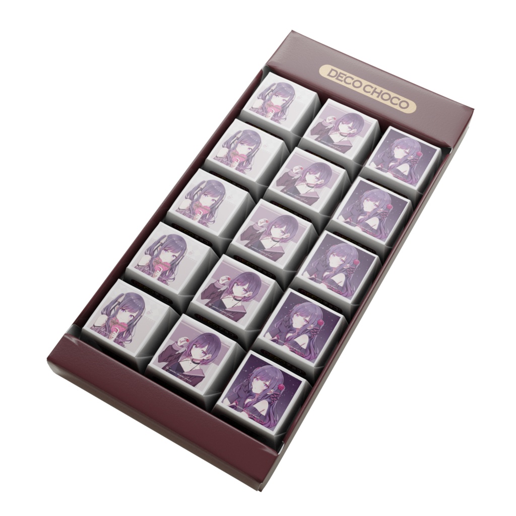 ゴスロリ少女チョコ