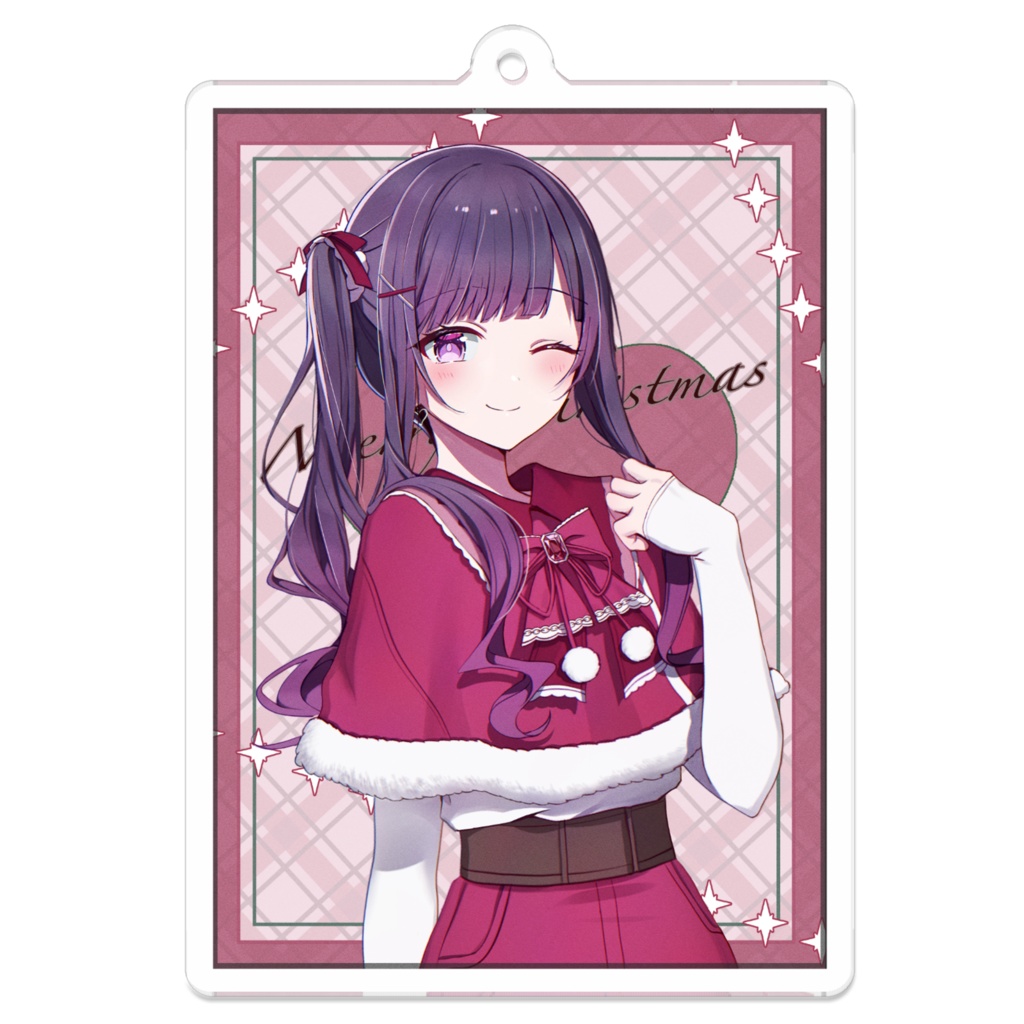 クリスマス2025アクキー <ゴスロリ少女>