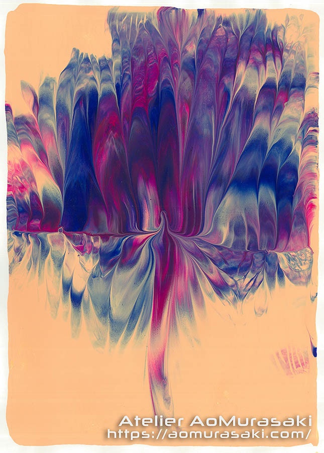 色彩の羽根 003a 白Tシャツ 短納期