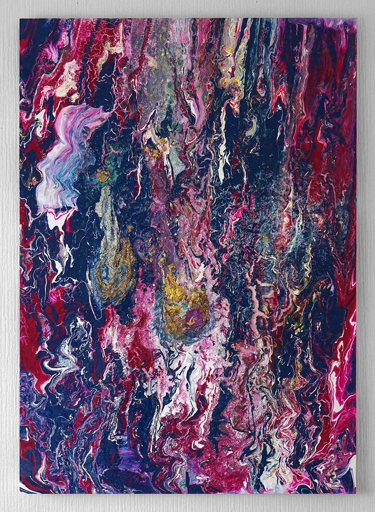 Violet Flame 001 Tシャツ 短納期