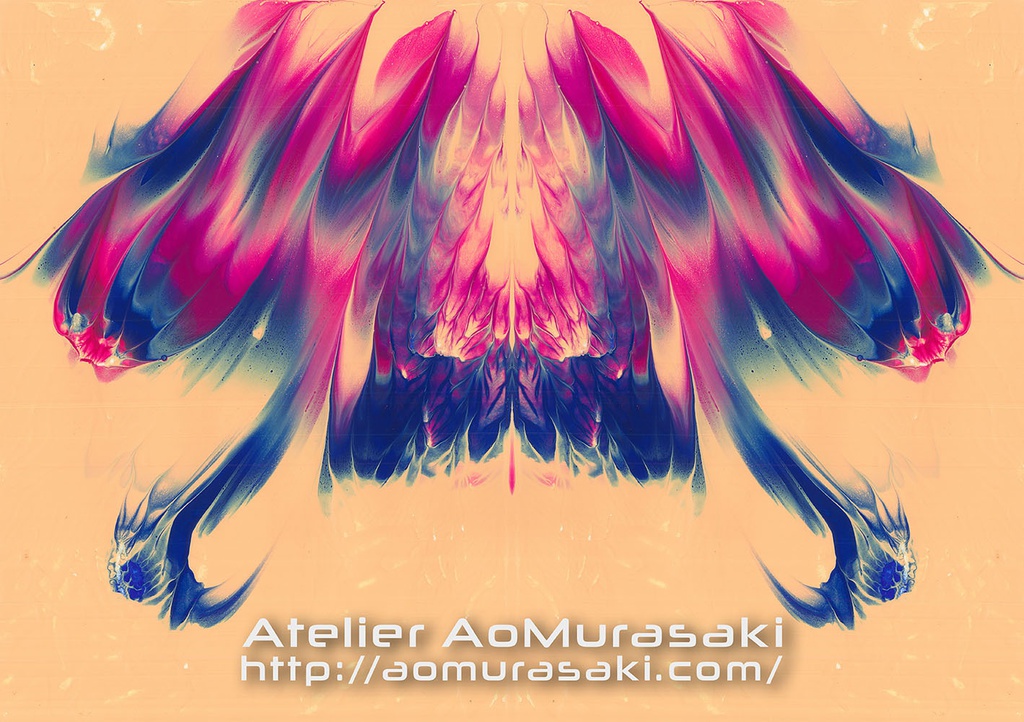 色彩の羽根 005 白Tシャツ