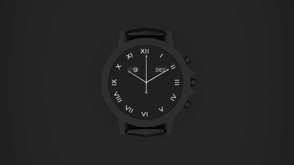 Real Time Watch v4 - The Perpetual Calendar Watch for VRChat 3.0. avatars