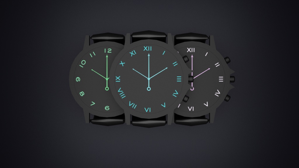 Realtime Watch v4 system for VRChat 3.0. avatars