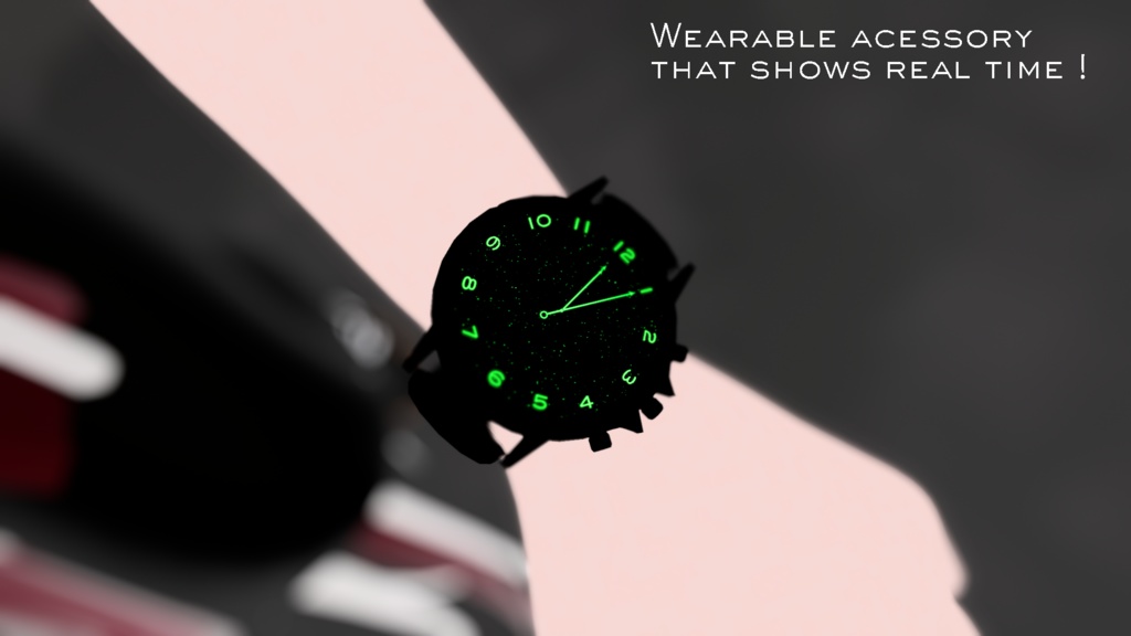 Realtime Watch v4 system for VRChat 3.0. avatars