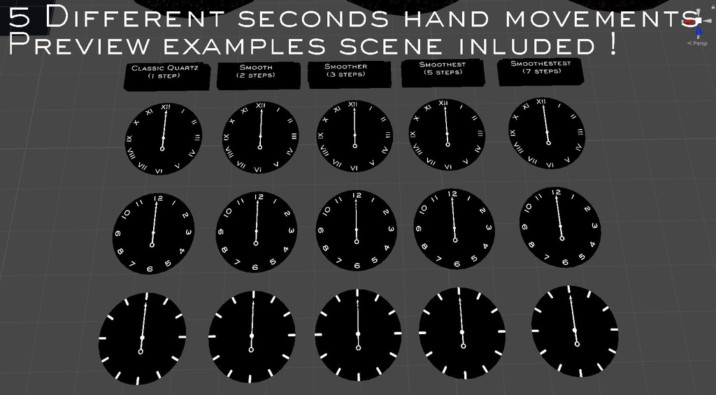 Realtime Watch v4 system for VRChat 3.0. avatars