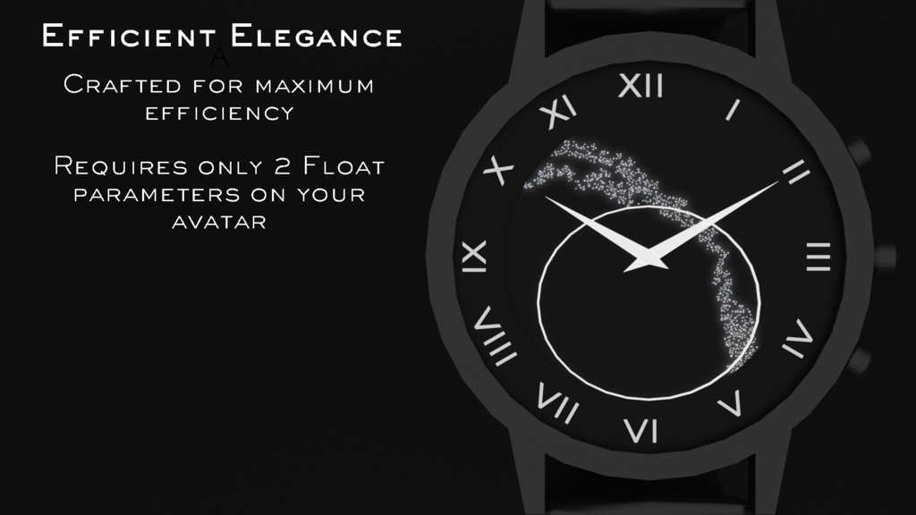 Realtime WatchV4 : The Night Sky Watch for VRChat 3.0. avatars