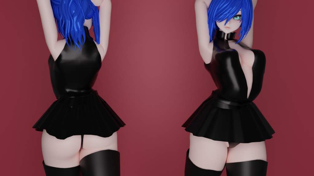 Short Skirt Dress "Laila"