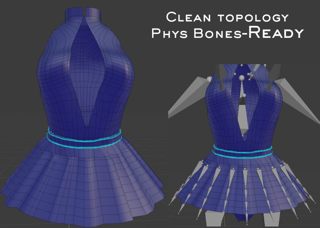 Short Skirt Dress "Laila"