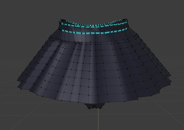 Short Skirt "Wild Night"