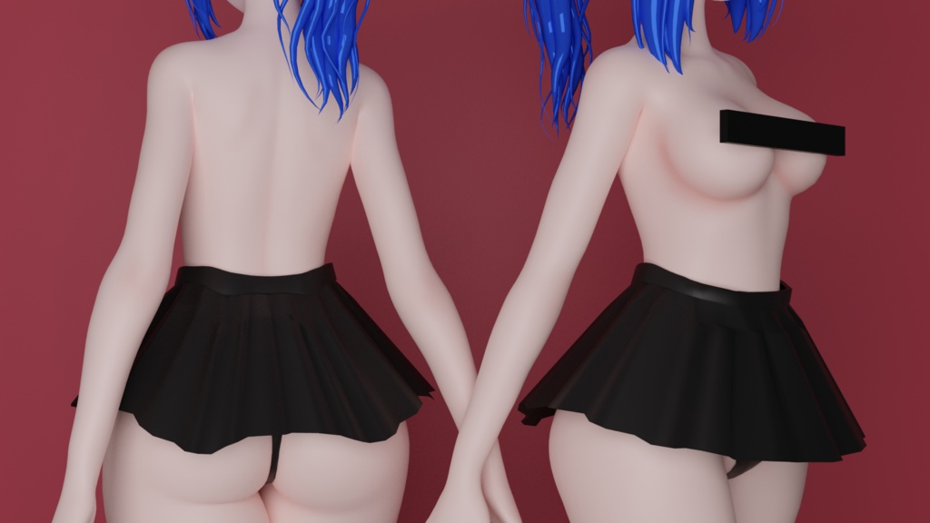 Short Skirt "Wild Night"