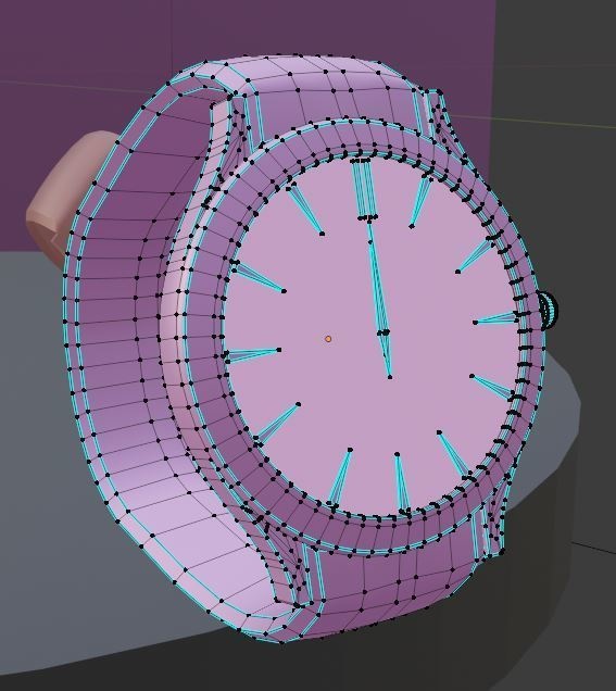 Pastel Vintage Realtime OSC Watch v4 system for VRChat 3.0. avatars