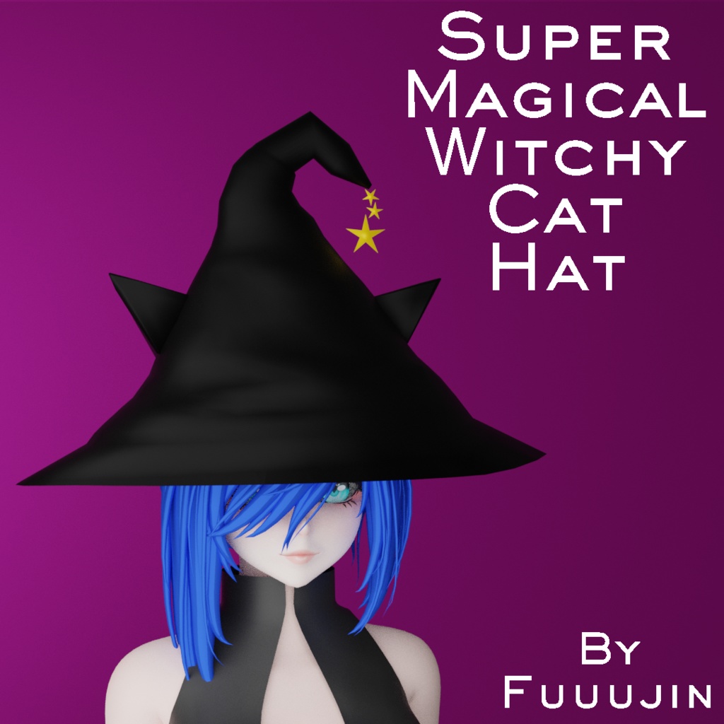Super Magical Witchy Cat Hat