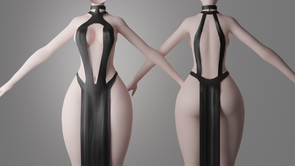 Aztec Dress (PHYS BONES READY)