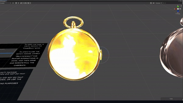 腕時計 Realtime Watch v4 The Northern Sky Pocket Watch for VRChat 3.0. avatars