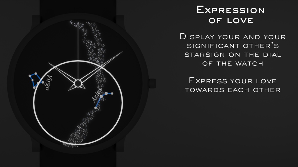 腕時計 Realtime WatchV4 : The Night Sky Watch II for VRChat 3.0. avatars