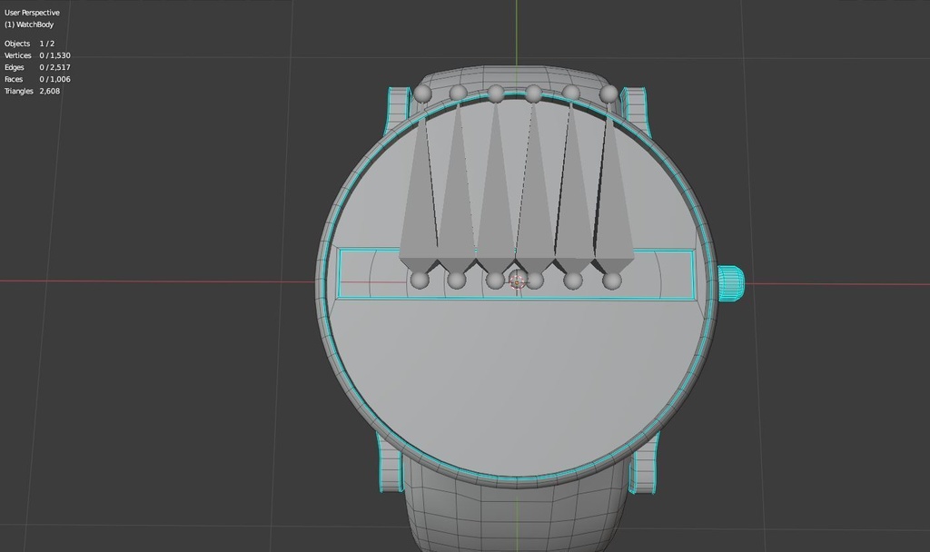 腕時計 The Digital OSC Watch for VRChat 3.0 Avatars