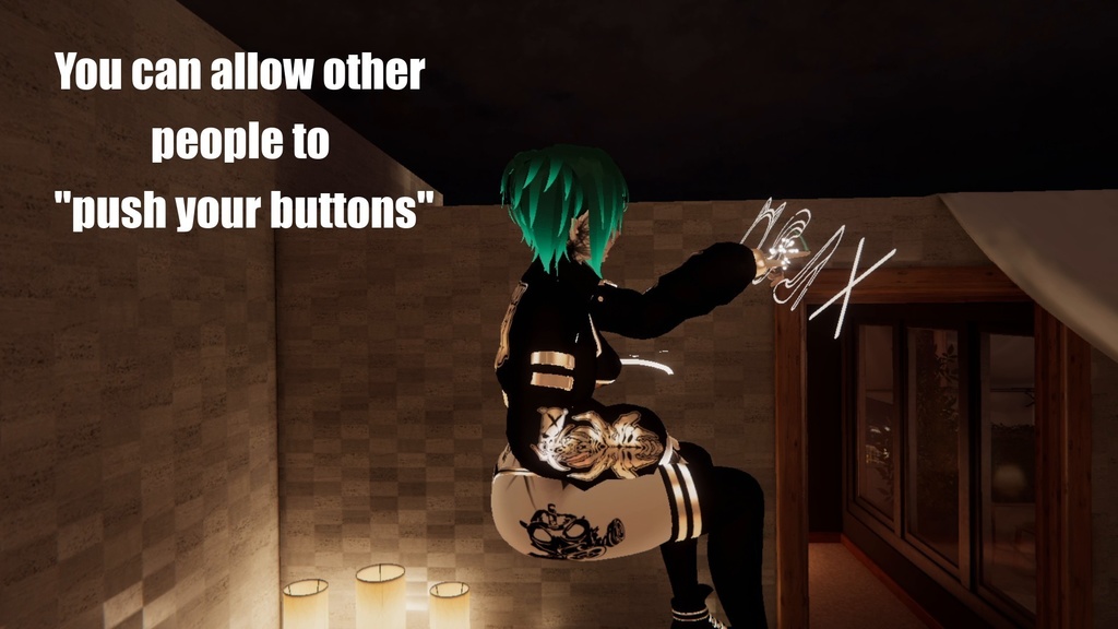 Customisable Touch Menu Prefab for VRChat 3.0 Avatars Toggles COMMERCIAL LICENSE