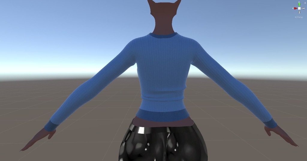 "Lucy" Sweater for VRChat Avatars COMMERCIAL LICENSE