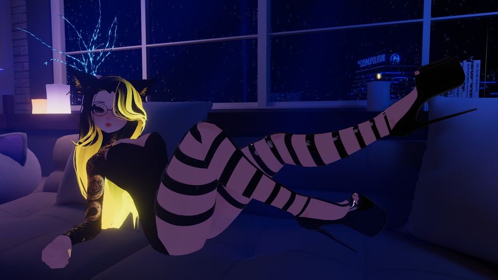 Clara - VRChat 3.0 Avatar - PC - Quest - GoGo Loco - Real Watch