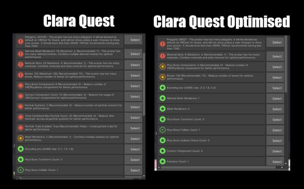 Clara - VRChat 3.0 Avatar - PC - Quest - GoGo Loco - Real Watch