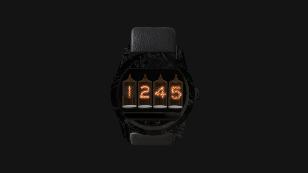 The Nixie Watch Realtime OSC Watch v4 system for VRChat 3.0. avatar VRCFury Nixieウォッチ リアルタイムOSCウォッチ v4 システム for VRChat 3.0 アバターs