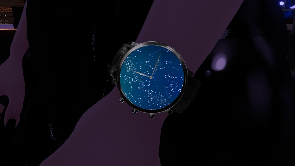 The Celestial Realtime OSC Watch v4 system for VRChat 3.0. avatars VRCFury