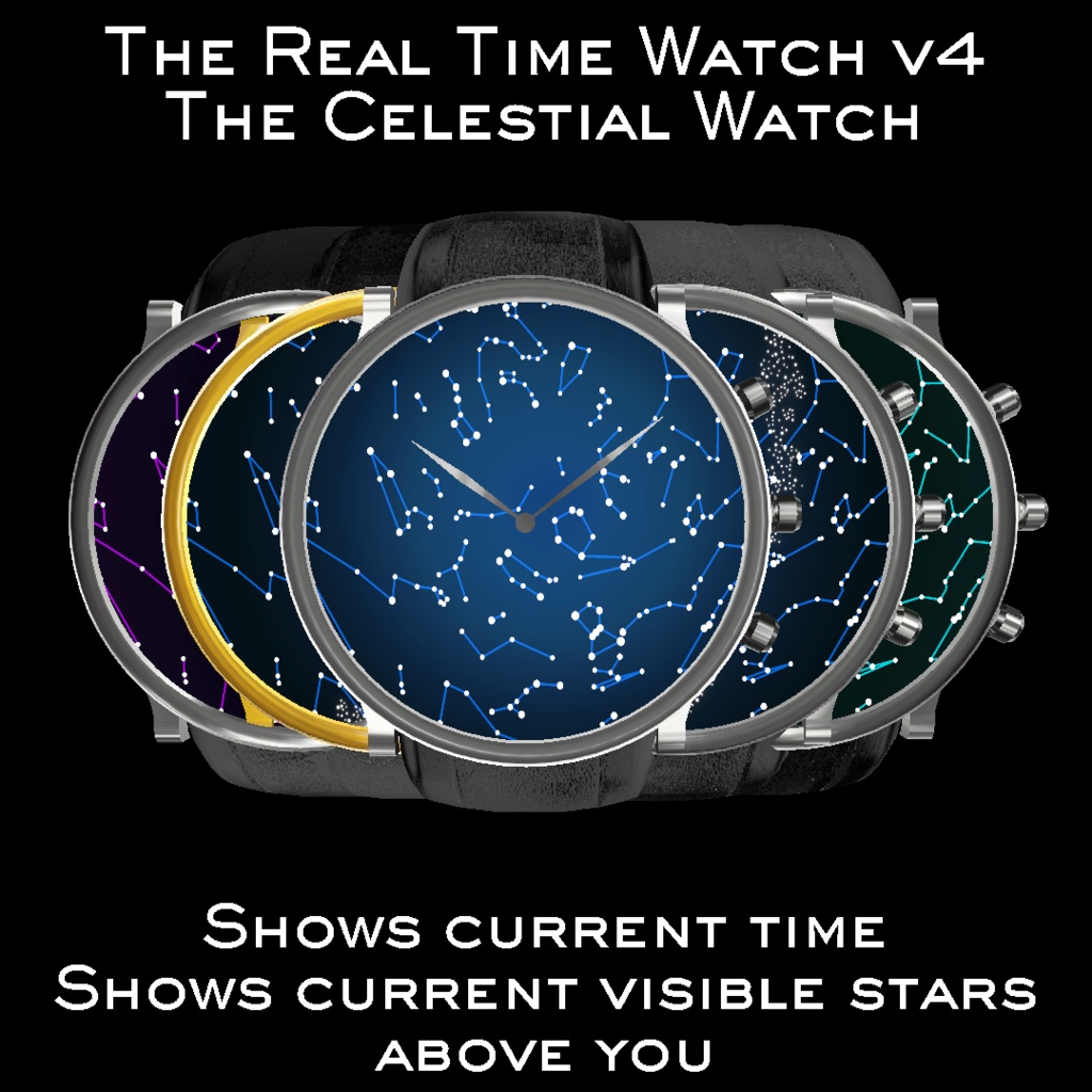 The Celestial Realtime OSC Watch v4 system for VRChat 3.0. avatars