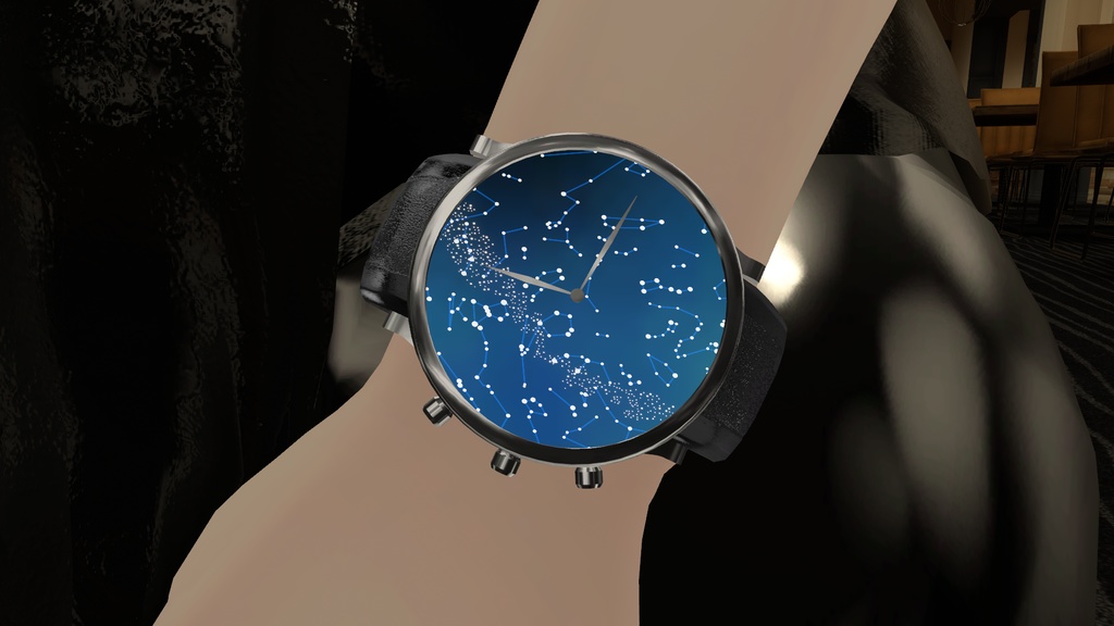 The Celestial Realtime OSC Watch v4 system for VRChat 3.0. avatars VRCFury
