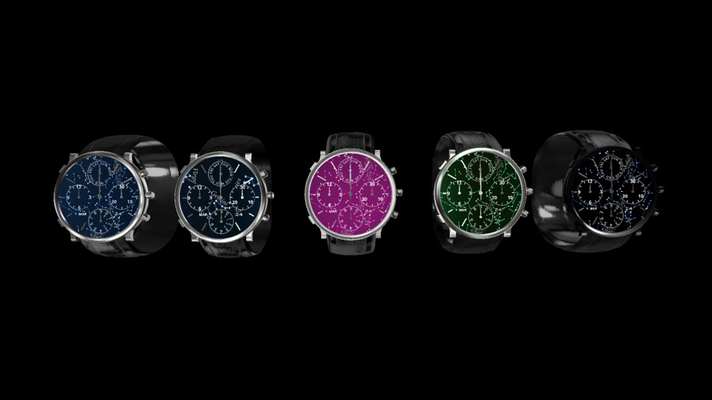 The Master Complication II Realtime OSC Watch v4 system for VRChat 3.0. avatars