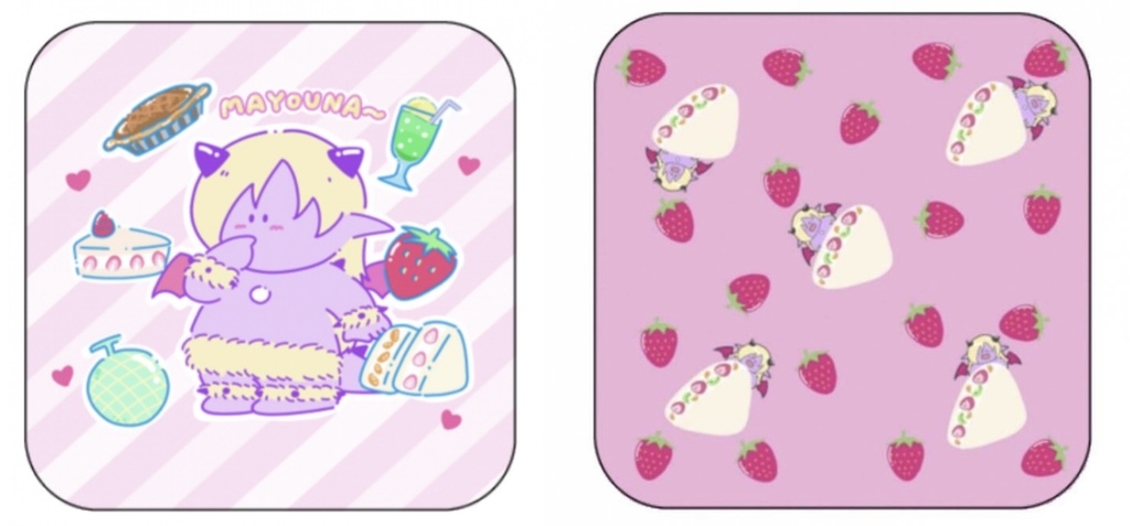 魔ホメ ミニタオル