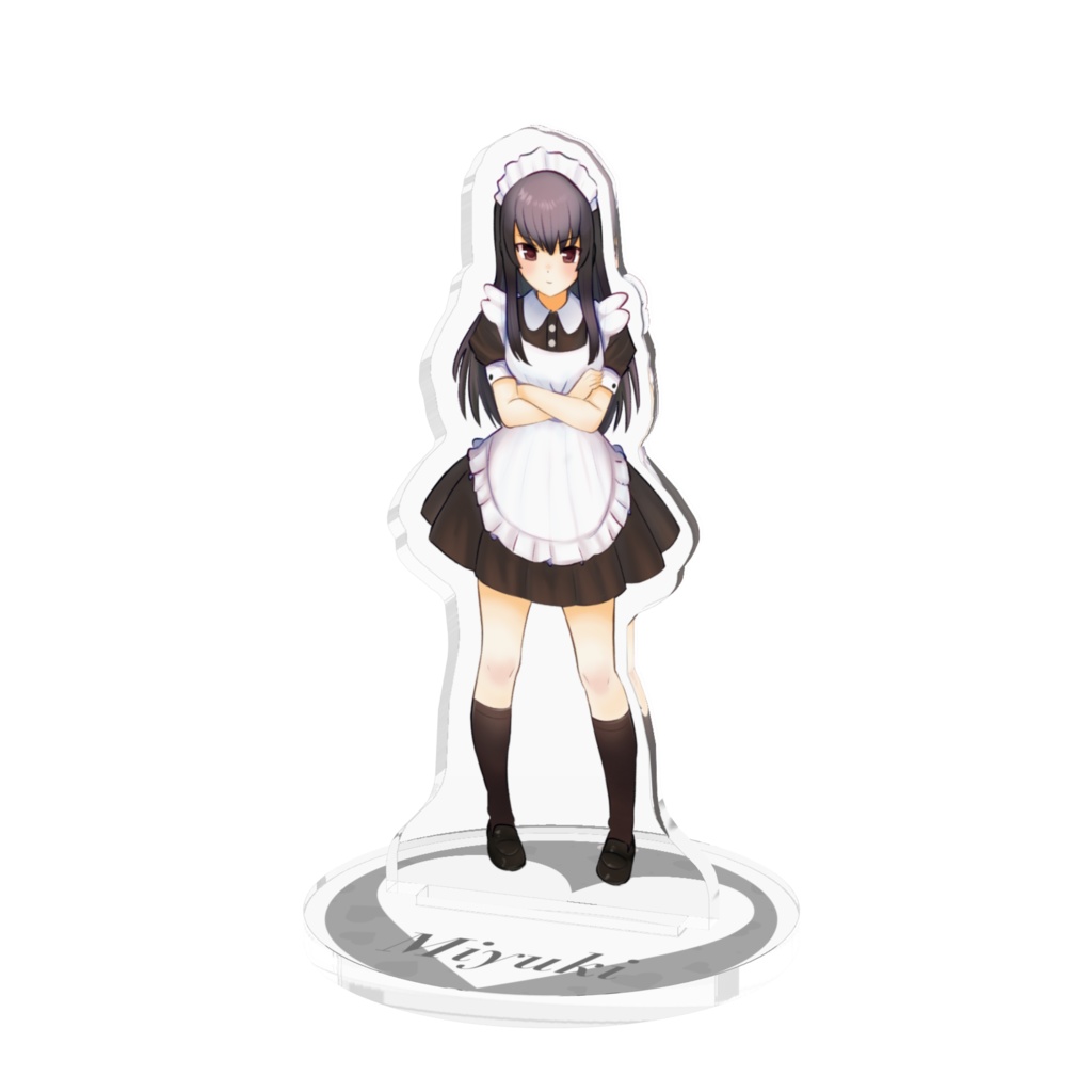 君彼アクリルフィギュア -メイドver.-『美雪』