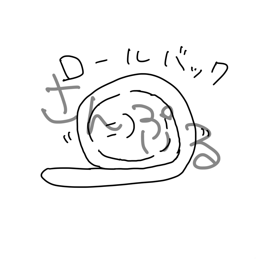 ロールバックTシャツ