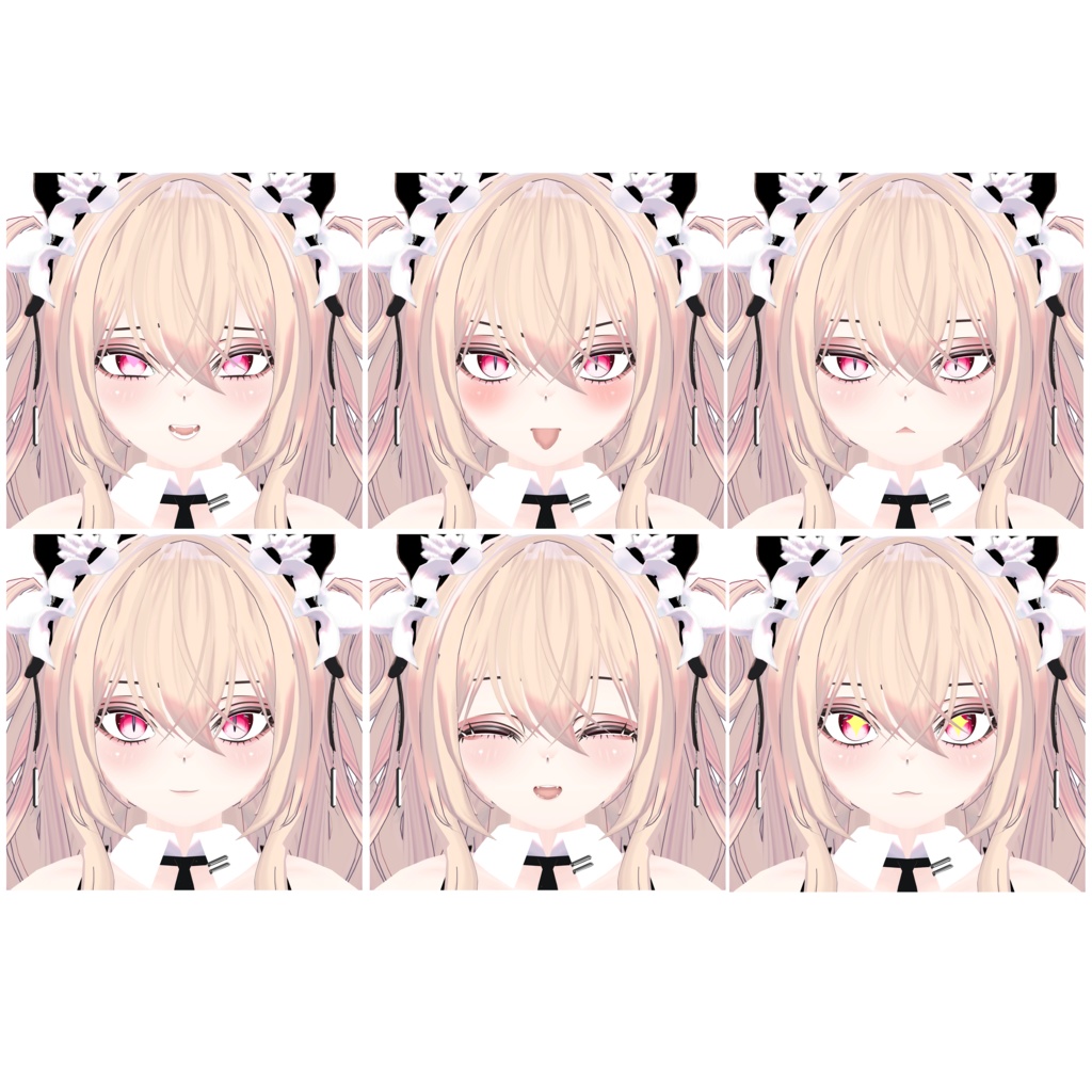 オリジナル3Dモデル「リーサ」ver1.0.2