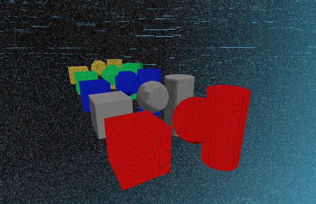 【VRChat対応】VoxelGrid FX : Procedural Pixel & Voxel Shader