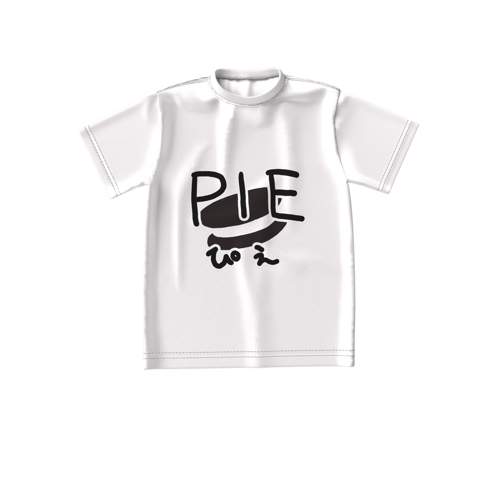 ちょこぴえTシャツ-白-