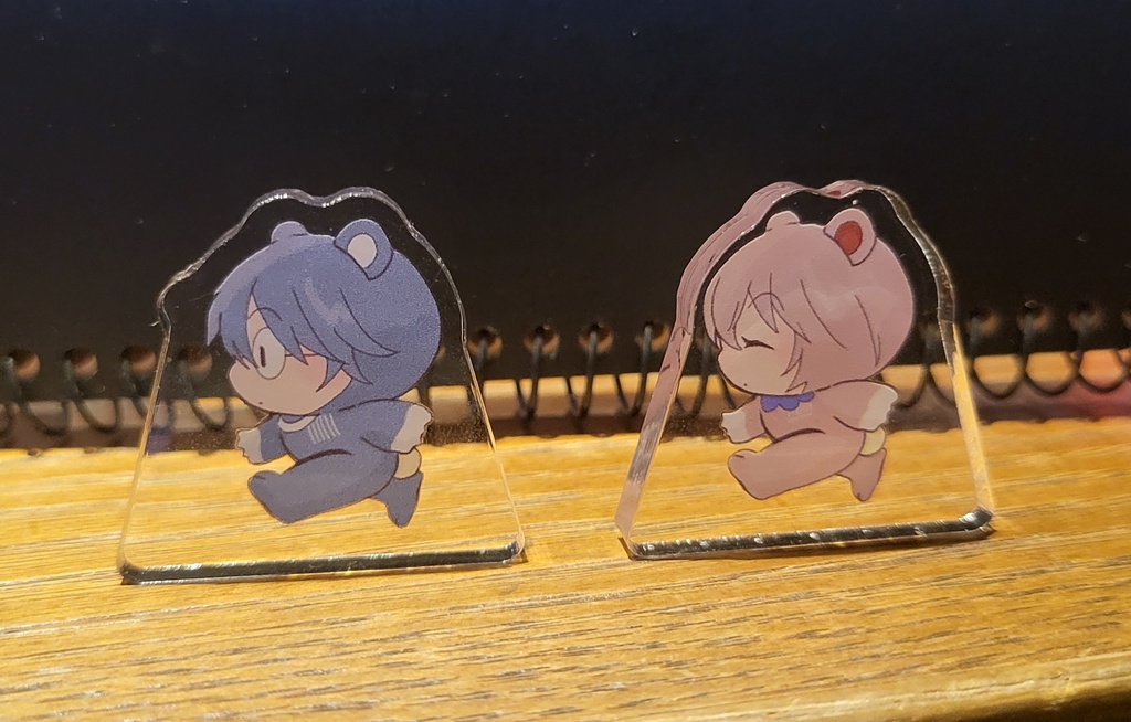 【アクスタ】走るふじくま