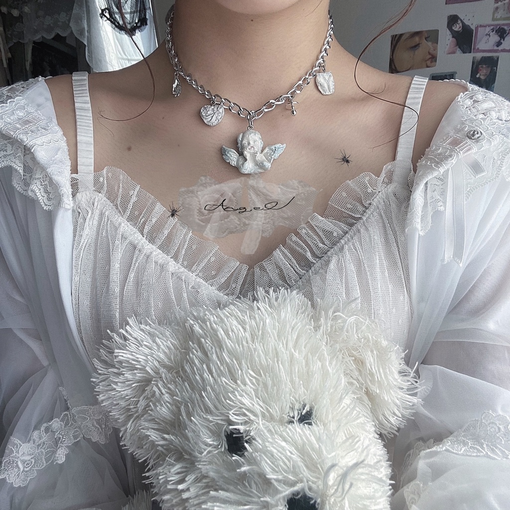 浮天使ネックレス