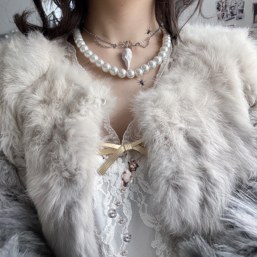 𓊆 C̴r̴o̴w̴ n̴e̴c̴k̴l̴a̴c̴e̴ 𓊇