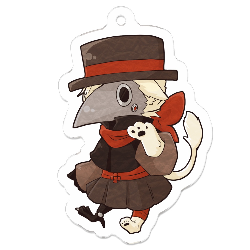 【グッズ】虚音イフ(ちび) アクリルキーホルダー