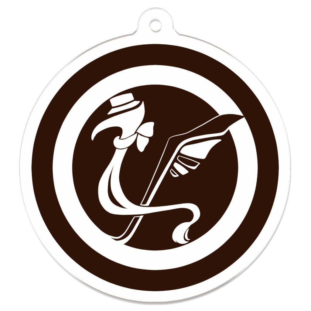 【グッズ】虚音イフ(ロゴ) アクリルキーホルダー