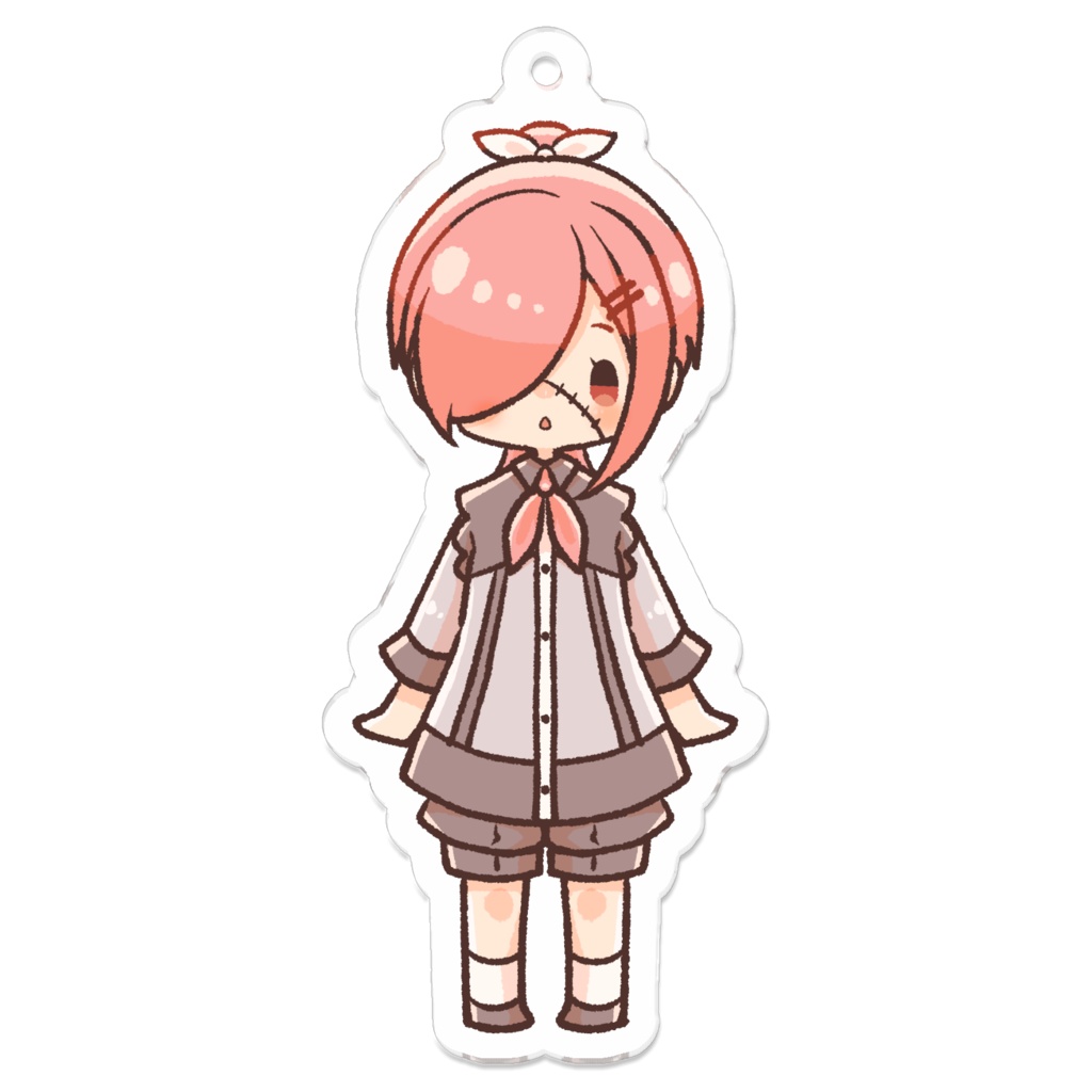 【グッズ】傷音ウサ(ちまっと) アクリルキーホルダー