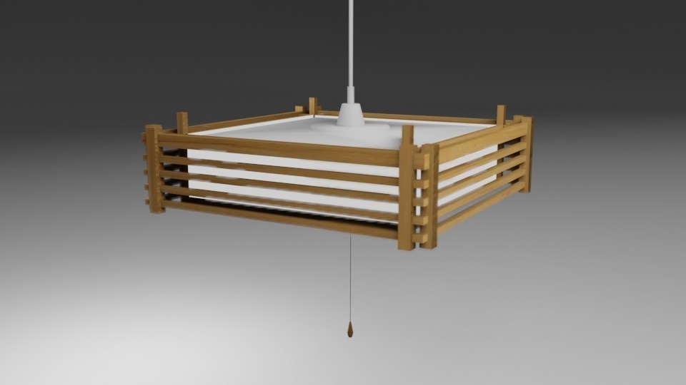 和室向け電気の傘_8点セット